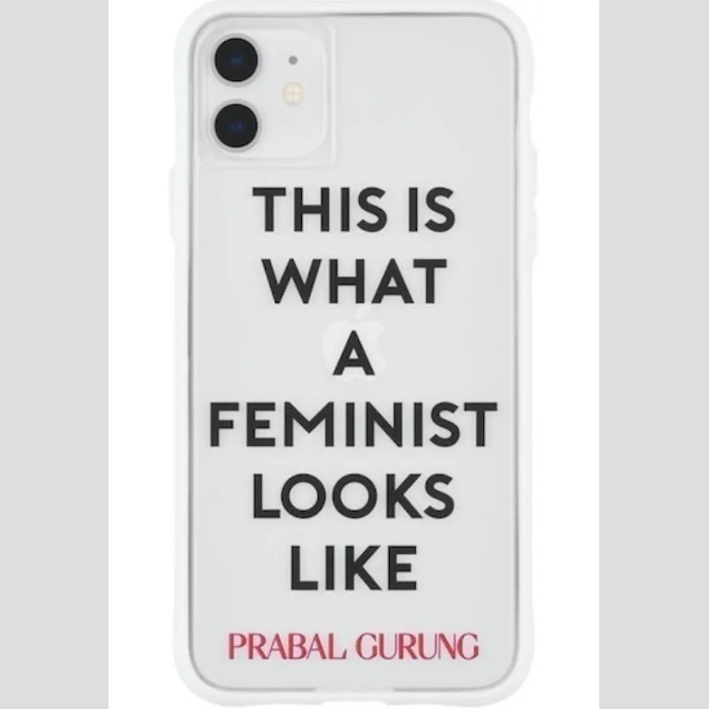 NWT Case-Mate - X Prabal Gurung Feminist iPhone 11